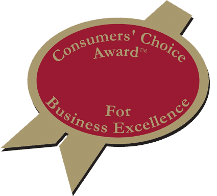 Consumers' Choice Award for Business Excellence