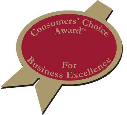 Consumers' Choice Award for Business Excellence